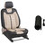 Musicar Maruti Baleno Beige Leatherite Car Seat Cover with 1 Year Warranty And Steering Rest Free