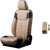 Musicar Chevrolet Enjoy Beige  Leatherite Car Seat Cover with 1 Year Warranty And Steering cover  Free