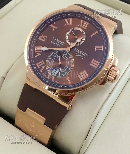 Ulysse Nardin Le Locle Suisse Swiss Mens Watch