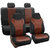 Autodecor Hyundai I-10 Black Leatherite Car Seat Cover  with Neck Rest  Free