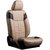 Autodecor Maruti Esteem Beige Leatherite Car Seat Cover with Neck Rest  Free