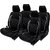 Autodecor Maruti Baleno Black Leatherite Car Seat Cover with Neck Rest Free