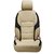 Autodecor Maruti Wagon R Stingray Beige Leatherite Car Seat Cover with Neck Rest  Free