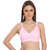 Eve's Beauty Womens Pink Full Coverage Bra