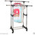DOUBLE POLE TELESCOPIC CLOTH DRYING STAND RACK- EXTD