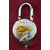Nice Decorative India Map Brass Fitted Iram Padlock 7lever Double Locking. i42-61