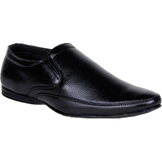 kraasa black formal shoes