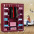 Unique Cartz 3 Door 88130 Brown FANCY  PORTABLE FOLDABLE CLOSET WARDROBE CABINET Portable Multipurpose Clothes Closet Portable Wardrobe Storage Organizer with Shelves (DIY)