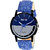 Radius Quartz Analog Blue  Grey Round Dial Men's Watch R-6