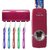 Unique Cartz Automatic Toothpaste Dispenser And Tooth Brush Holder Set Random Color