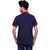 Fila Navy Blue Designer Collar T-Shirt