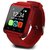 IBS Bluetooth Wrist Watch Phone call Android IOS  Samsung RED Smartwatch t (Red Strap Regular)