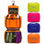 Unique Cartz Waterproof Women Toiletry Cosmetic Makeup Storage Bag Travel Casual Hanging Bag Organizer (Random color)
