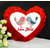 Customized Heart Fur Cushions for GIFT (email me photograph and name on this mail id info@printsways.com)