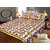 AS Beautiful Dandiya Designer Jaipuri Bed sheets with 2 pillow covers
