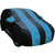 Autofurnish  Stylish Aqua Stripe  Car Body Cover For Hyundai Eon -  Arc Blue