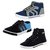 Sketch Men's Multicolor Lace-Up Sneakers (Combo)