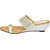 Altek  Stylish Partywear White Heel Wedges (foot-1355-white-p200)