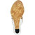 Altek  Stylish Partywear White Heel Wedges (foot-1355-white-p200)