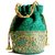 Handmade Embroidered Handwoven Silk Lace Vintage Handbag for Women by Indiesoul