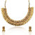 The Pari Gold Plated Multicolor Alloy Necklace Set For Women