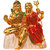 Brass Golden Finish Hindu God Shiv Parivar Handicraft Idol Lord Shiva Family Statue ( Bhole Baba / Mahadev , Parvati , Ganesh , Kartikeya  Nandi) Decorative Spiritual Puja Vastu Showpiece Figurine - Religious Pooja Gift Item  Murti for Mandir / Temple /