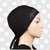 Hijab BLACK RHINESTONE TIE BACK Bonnet Women Cap Under Scarf Hat Stole Kitchen Pregnancy Hair Head Cover