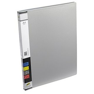 Trio 601A Display File 20 Pockets A4 (Set Of 2, Grey)