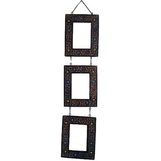 Hand Carved Antique Wooden Frame Set Of 3 - The Woods Hut