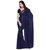 RK Fashions Blue Georgette Floral Saree With Blouse