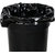 300 Pieces Black Disposable Garbage Bags / Dust Bin Bags (19X21 Inch)