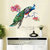 Jaamso Royals ' Creative peacock large wall stickers  ' Wall Sticker (PVC Vinyl, 90 cm X 60 cm, Decorative Stickers)