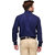 Koolpals Men's  Blue Regular Fit Formal Shirt