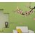 Jaamso Royals ' New style Flower Room Environmental' Wall Sticker (PVC Vinyl, 60 cm X 45 cm, Decorative Stickers)