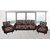 Choco Creations Velvet 10Pcs Sofa Cover with Attractive Colour and Floral Design