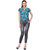 YALINA PLUS Women Combo of two Printed Cotton Short Sleeve Top