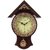 Sonic Haveli Pendulum Clock ( Brown)