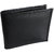 1M Black PU SD Black Single fold Wallet For Men 1 piece