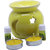 AuraDecor Ceramic Aroma Oil Burner with Tealight  Two 5ml Aroma Oil (Assorted Colors)