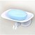 2 In 1 Multipurpose Super Suction Cup Plastic Soap Dish Holder + Towel Hanging Hook - Kitchen Bathroom Accessories (Colour May Vary)