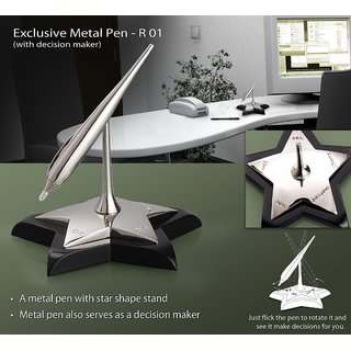 Pen/ Pen Stand With Decision Maker