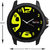 COMBO'S 2 PCS Radius Denim Analog Wrist Watch For Men