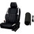 Musicar Maruti Esteem Black Leatherite Car Seat Cover with 1 Year Warranty And Steering cover  Free