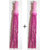 Goldcave Bathroom Cleaning Plastic Stick Broom (Buy 1 Get 1 Free) Pink
