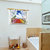 Jaamso Royals '  Window of the scenery--The colorful garden   ' Wall Sticker (PVC Vinyl, 90 cm X 60 cm, Decorative Stickers)