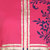 blue and pink cotton printed kurti