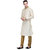 Rg Designers Cream Buti Work Full Sleeves Kurta Pyjama Set