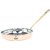 Taluka (8.5 x 3 inches approx) Stainless Steel Copper Fry Pan Tadka Pan Capacity - 850 ML Cooking Dishes Home Hotel Restaurant Tableware Kitchen  Dining