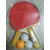 JIAXIANG TableTennis Set (2 TT Rackets,3TT Balls) With fine comfortable Grip