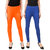 PRASITA fashion Women's cotton lycra churidar leggings pack of 2